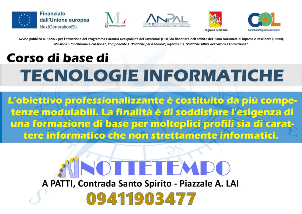 Corso base di tecnologie informatiche